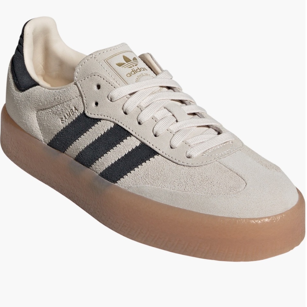 Adidas Sambae-the modernized Samba with thicker platform sole.